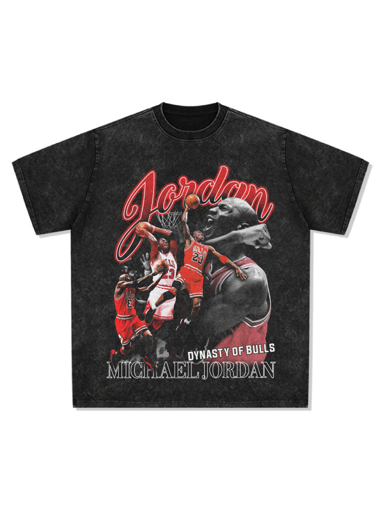 Michael Jordan "Dynasty Of Bulls" T-shirt